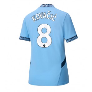 Manchester City Mateo Kovacic #8 Dámské Domácí Dres 2024-25 Krátký Rukáv